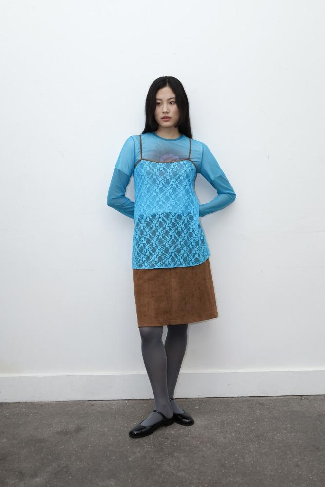 Layered lace dress