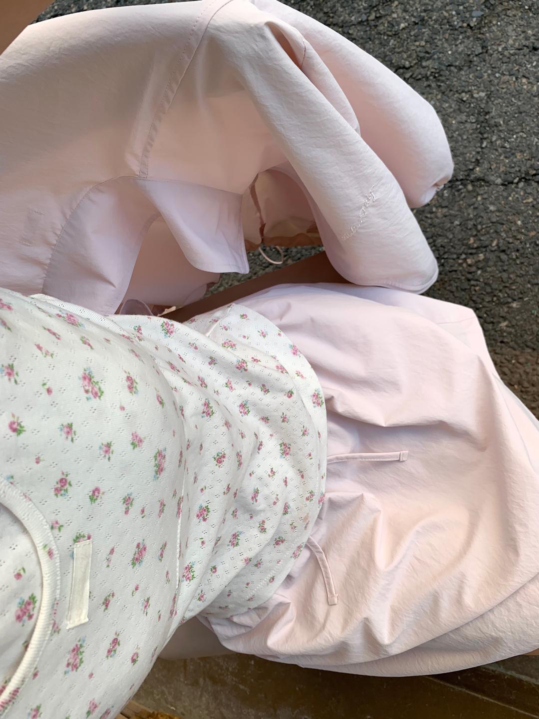 프릴리 [ONLY FLILY] Lily Flower Layered Tee Set