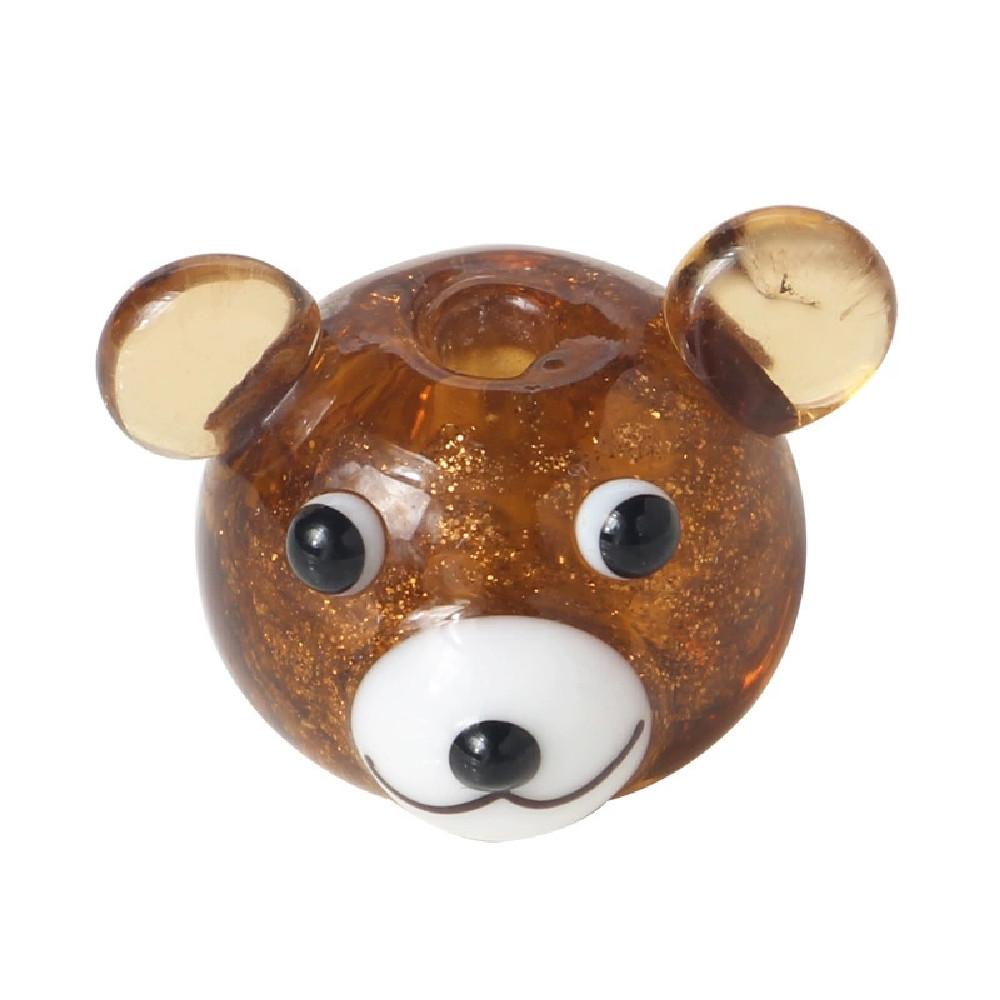 곰돌이 비즈 유리 구슬 공예 재료 악세사리 빅곰돌이 : 반짝반짝비즈