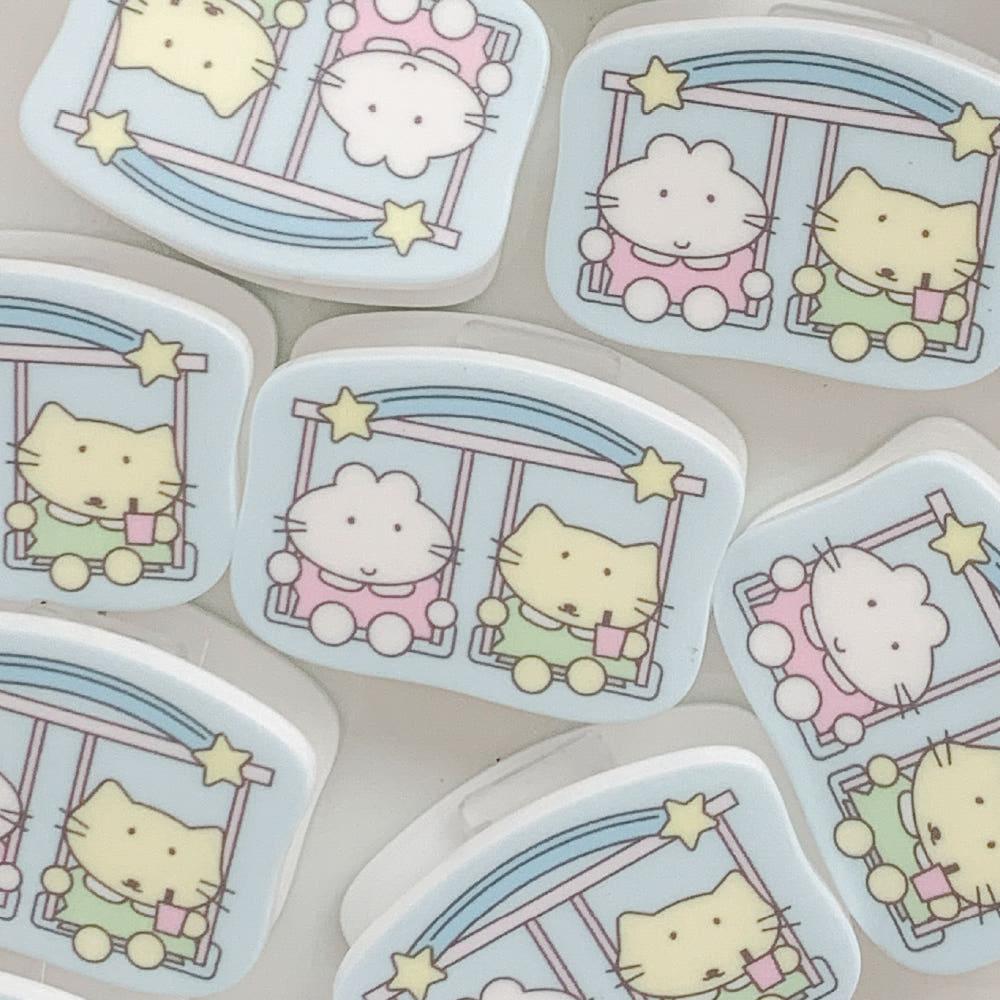 [보링보링] 수프와 커스타드 아크릴집게 SOUP & CUSTARD ACRYLIC CLIP