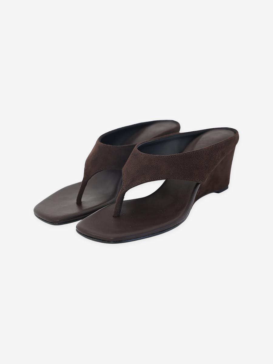 스웨이드 웨지힐