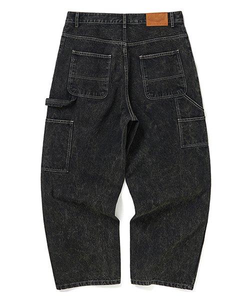 DRAGGY WORK PANTS (D.BLACK)