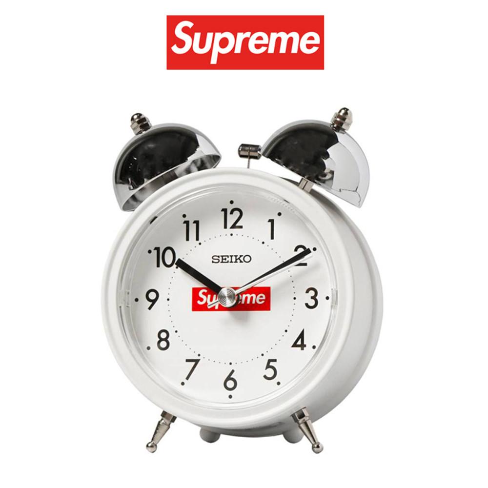 Supreme 슈프림 세이코 알람 시계 화이트