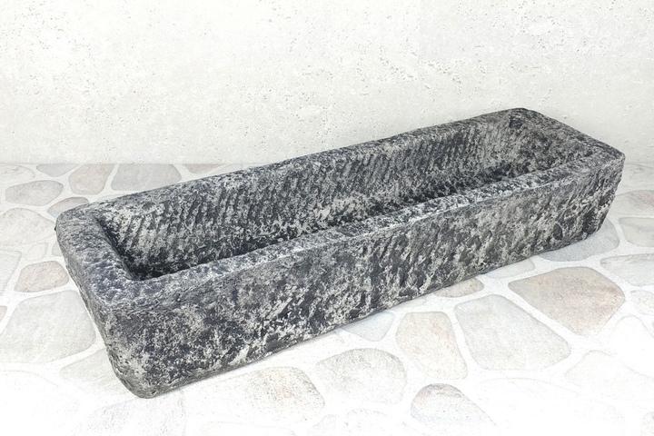 직사각 수반 (대) / 돌확 물확 수조 어항 실내 연못 정원 화단 화분 꾸미기 장식