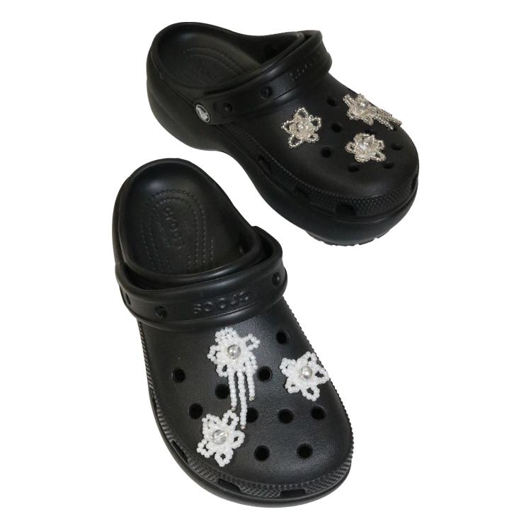 아기별꽃 shoe charm (white)