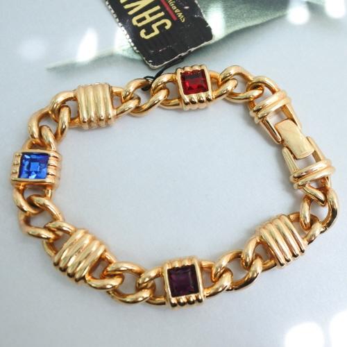 1980s SWAROVSKI chunky bracelet