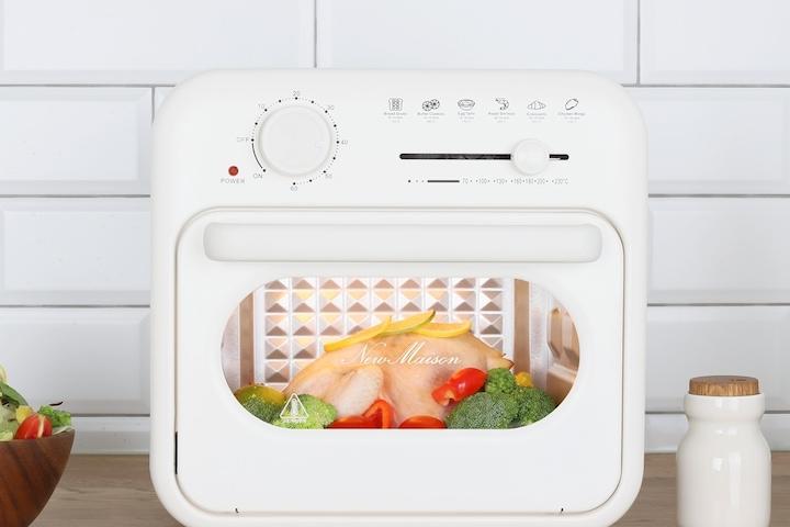 [한정수량 49,900원] 블랑드 화이트 에어프라이어 오븐 18L