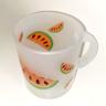Toy watermelon glass mug (matte)