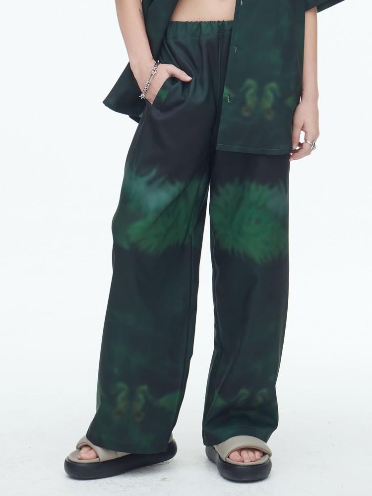 Green Under The Sea Pants