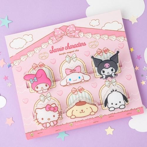 [Sanrio] 마그넷 클립 세트