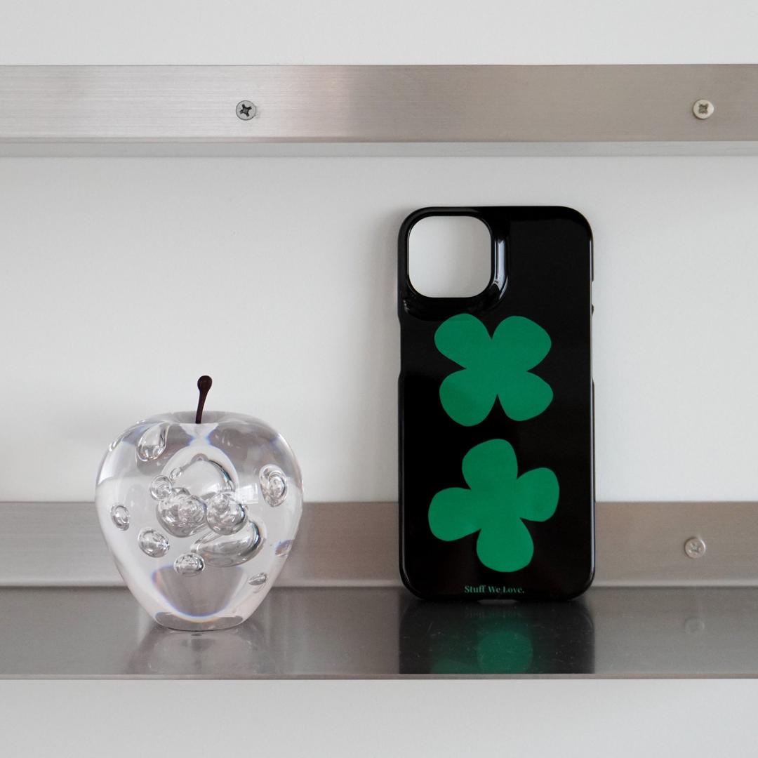 [하드 폰케이스] 버니스 클로버 그린