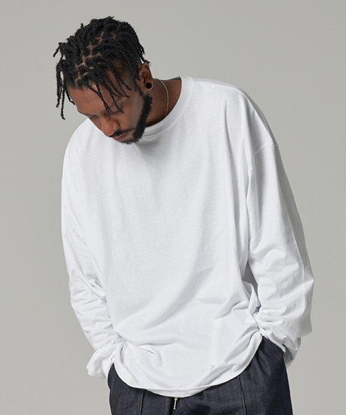 벌룬 라운드 박스티 화이트