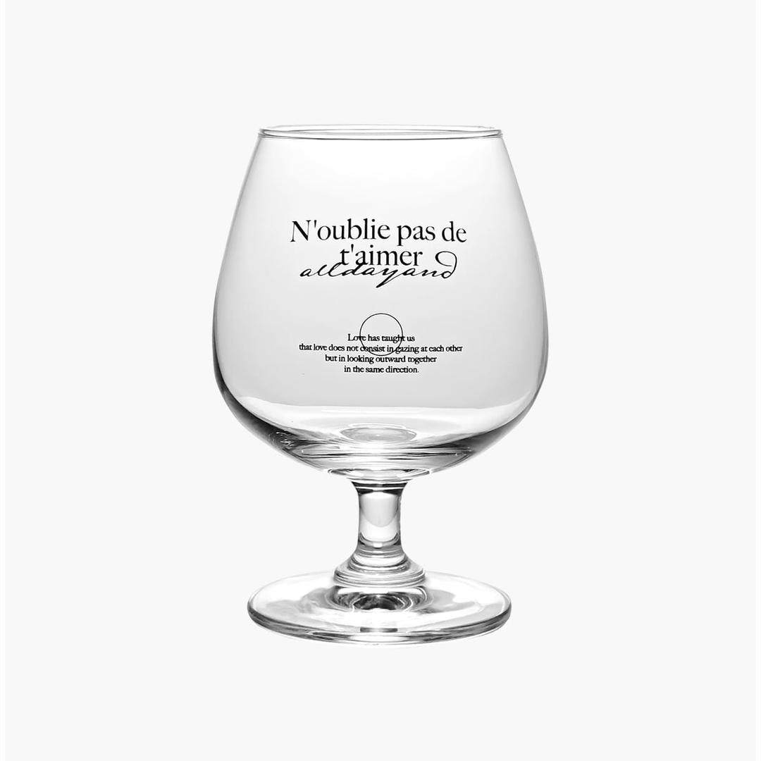 프렌치 레터 고블렛잔 FRENCH GLASS