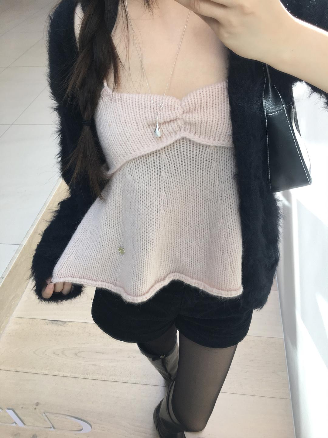 cake knit sleeveless