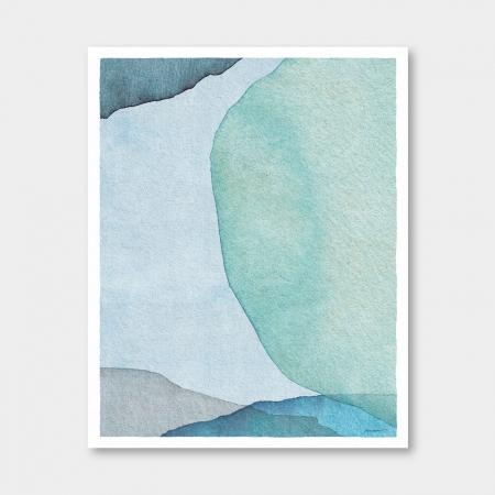 (2월특가) 오픈에디션 핀타르 민트 오션 Mint Ocean Ⅱ (작가사인, 액자포함) LEWEEKEND ONLY [5% 할인]