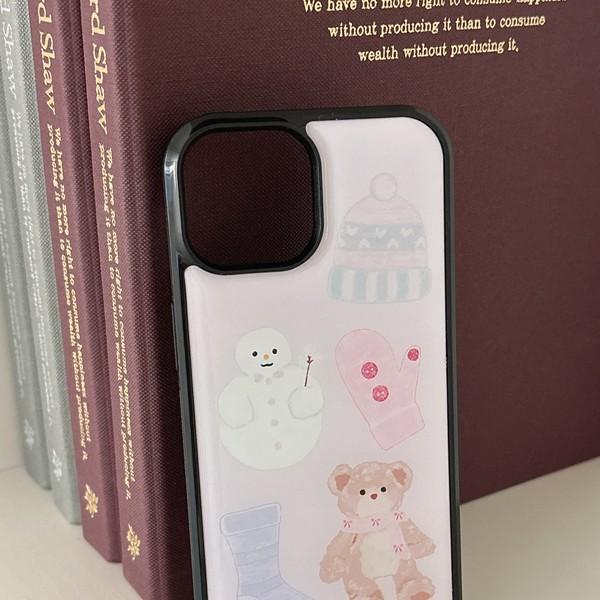 [폰케이스] Winter Bear Town EPOXY PHONE CASE