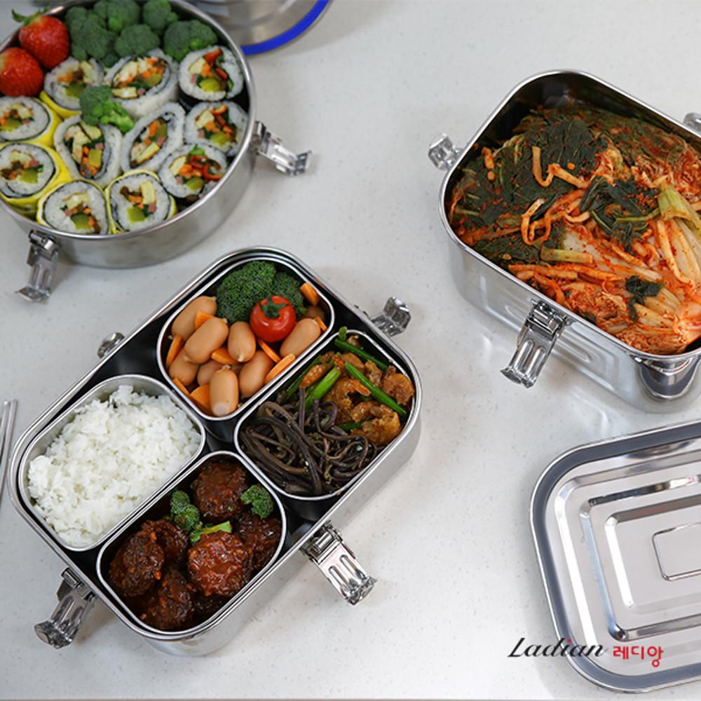 [레디앙] 특가 - 사각 스텐레스 밀폐용기 모음