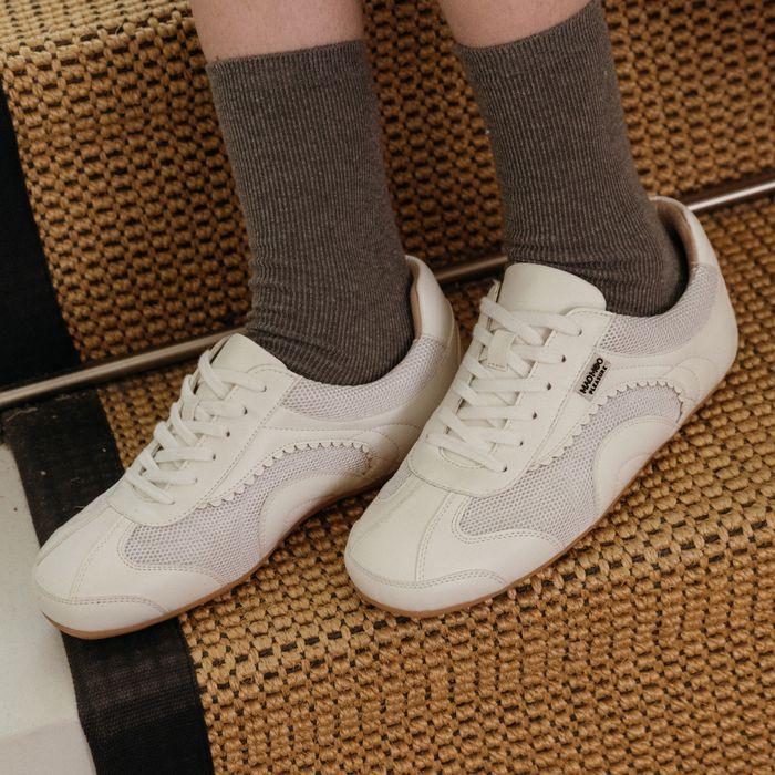 Bullty 불티 플라워 라이닝 고프코어 믹스매치 스니커즈 운동화_3color