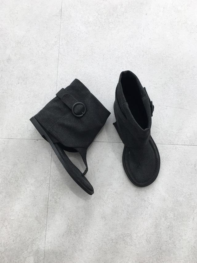 보헤미안서울 ECLIPSE LINEN FLIP FLOP BOOTS - 위시버킷