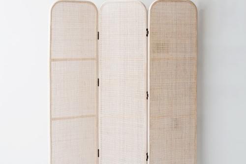 스페지오 라탄3단 인테리어 파티션 칸막이