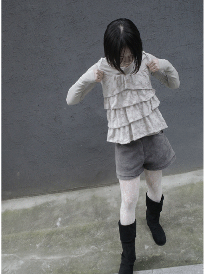 더블 레이어 숏 팬츠 (3c)