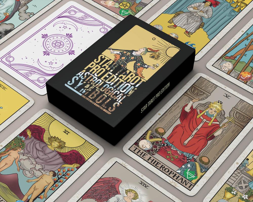 별 타로카드 프로 별자리운세 전문가용 심리상담 카드