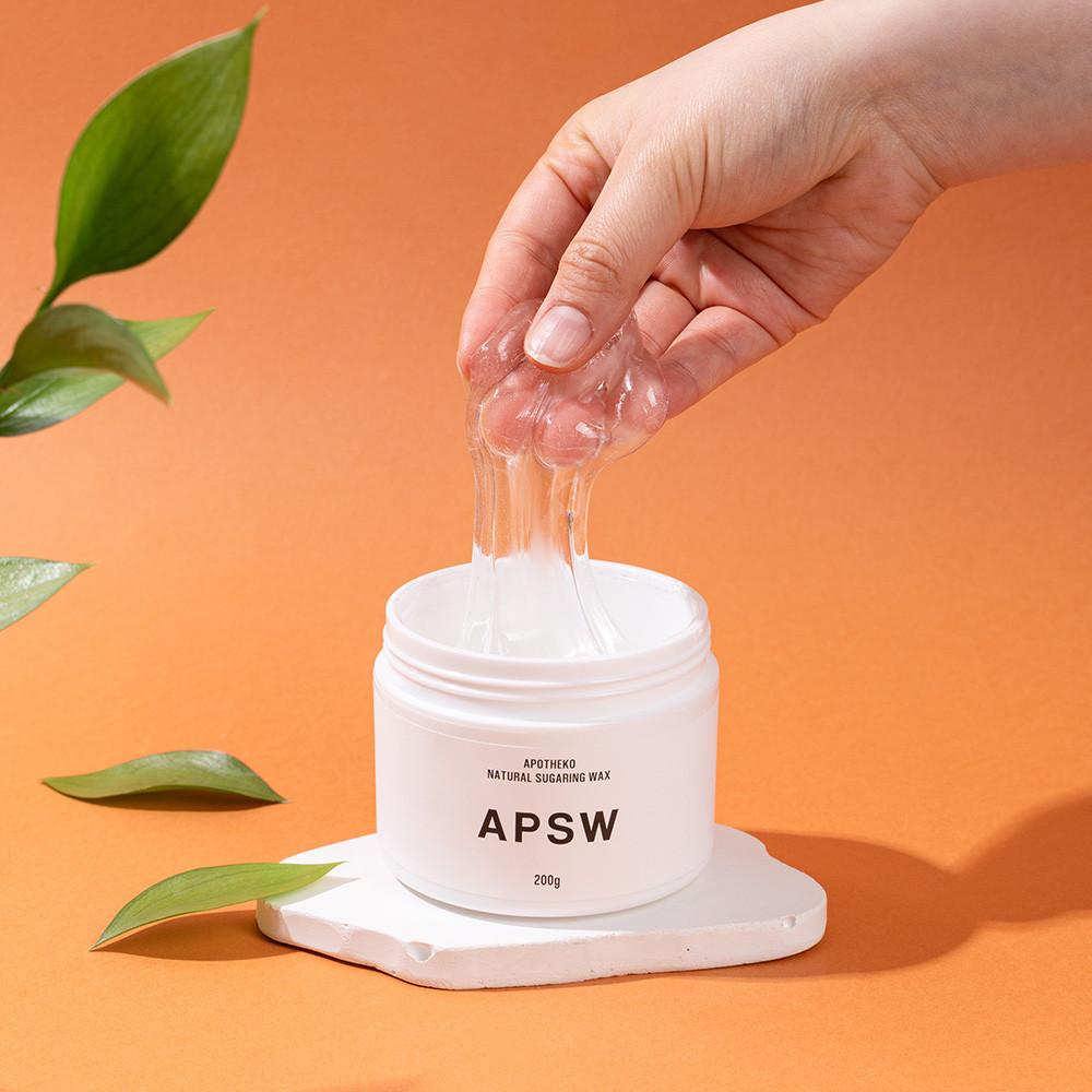 아포테코 셀프왁싱 키트 브라질리언 슈가링왁스 임산부 남자 겨드랑이 항문 다리털 제모크림