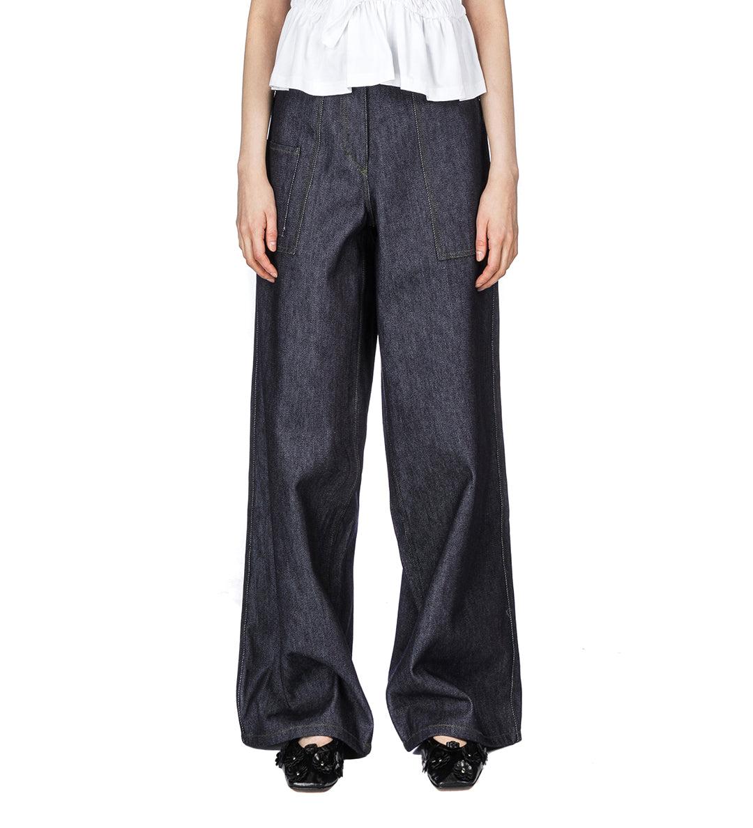 ANITA TROUSERS INDIGO - 8