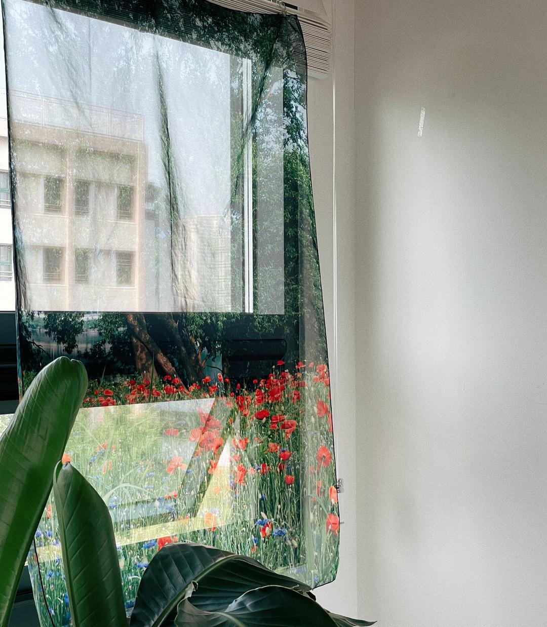 Garden of Summer Fabric Poster