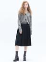 BOLD BUTTON POCKET CARDIGAN_GREY