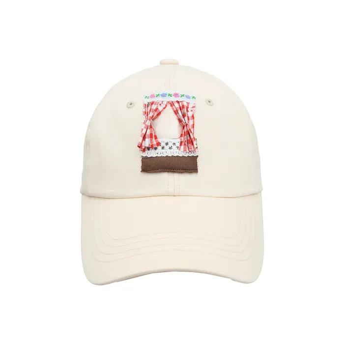 WINDOW PVC BALLCAP (CREAM)