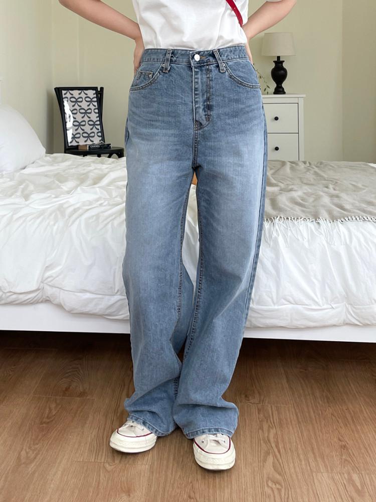 펜코 그레이시 와이드 여름 데님