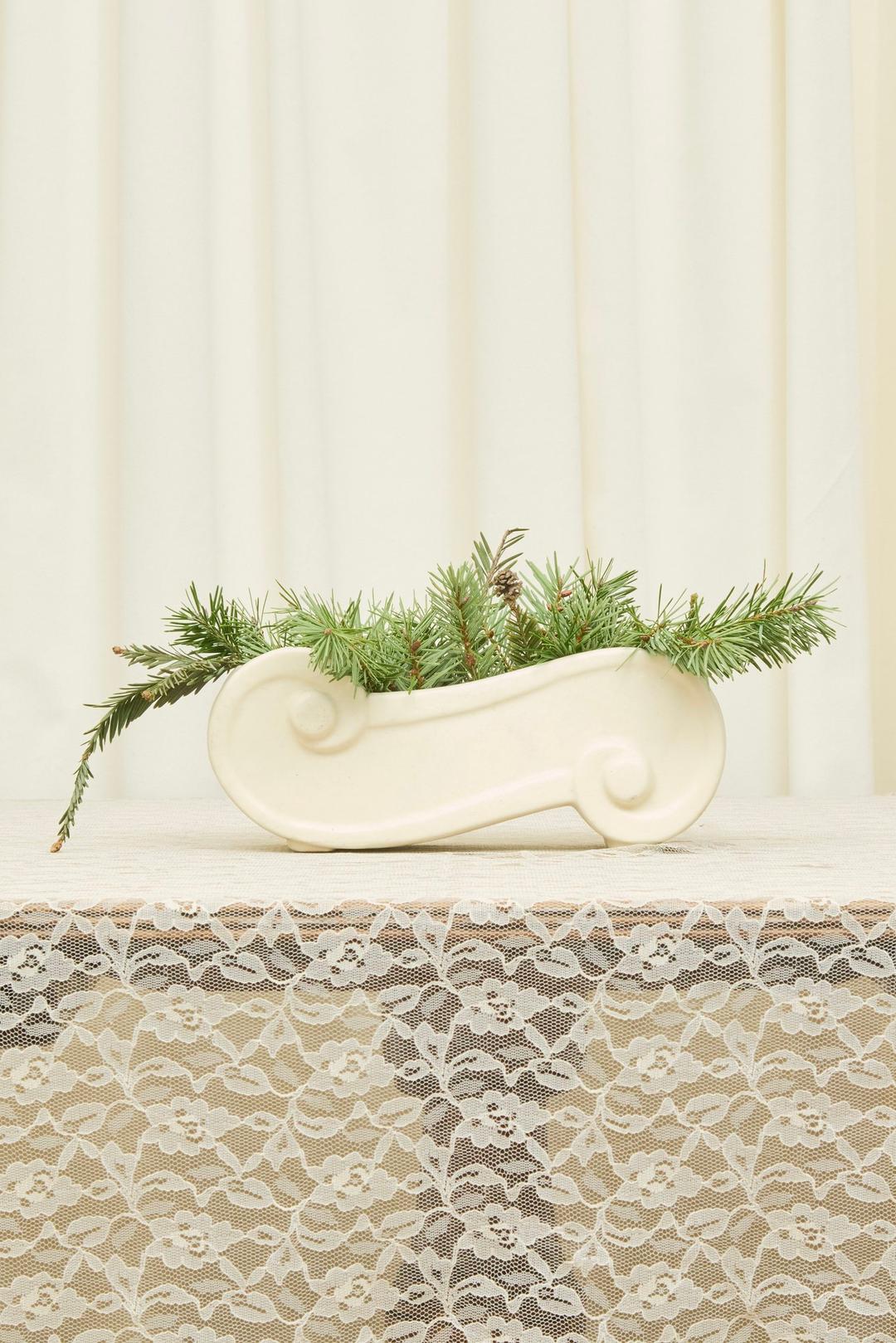 Vintage Neoclassical Scroll Planter — Tanner Fletcher