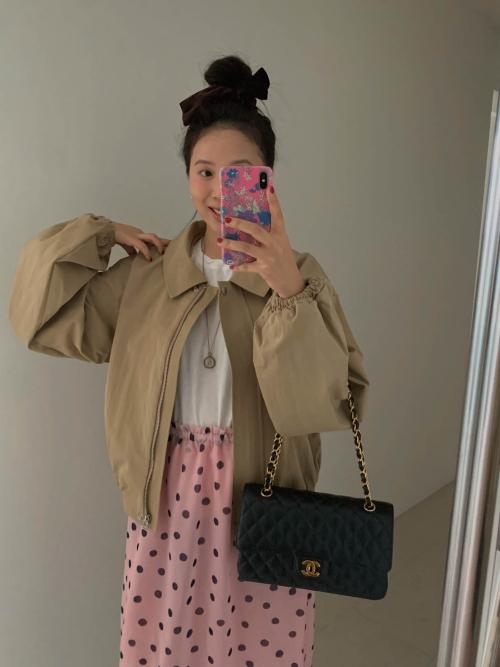 라운지 코튼 블루종 - 1col