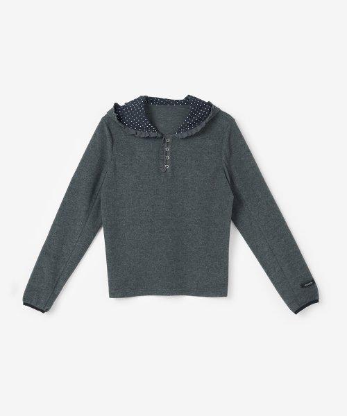 오헤시오(OHESHIO)  Dot Frill Hoodie - 사이즈 & 후기 | 무신사
