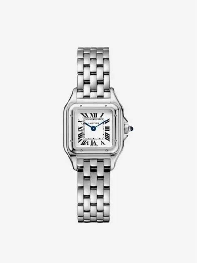 까르띠에 팬더 드 워치 스몰 쿼츠 스틸 브레이슬릿 Cartier Panthere De Watch Small Quartz Steel Bracelet   |   발란코드 [26119286]