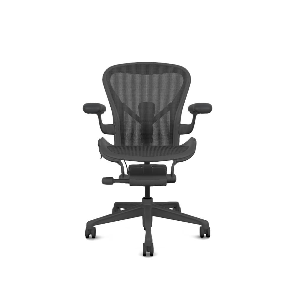 허먼밀러 뉴 에어론 체어, 베이직, 그라파이트 [12년보증]