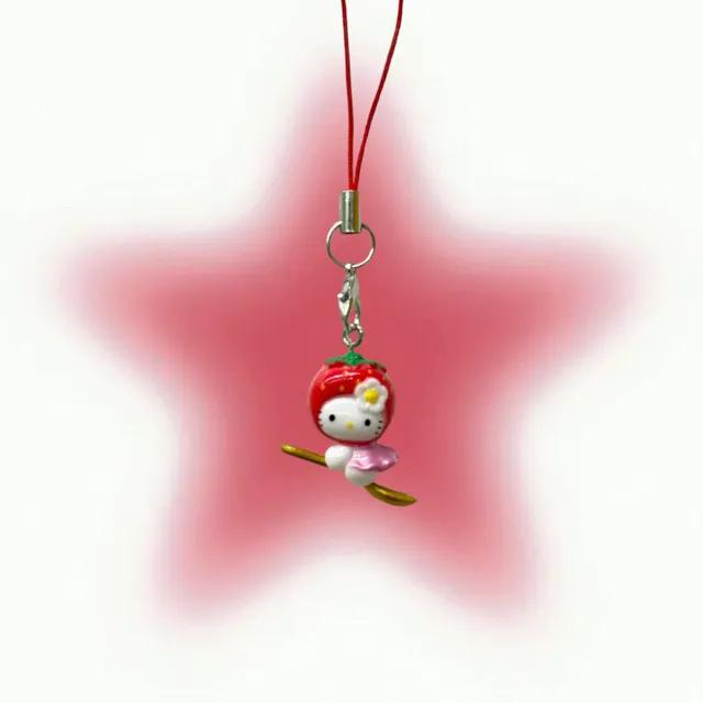 보드 키티 스트랩 키링