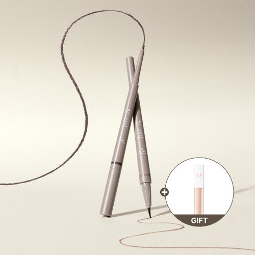 노베브 슬림 엣지 듀얼 아이라이너 7colors 2개 + 아이프라이머