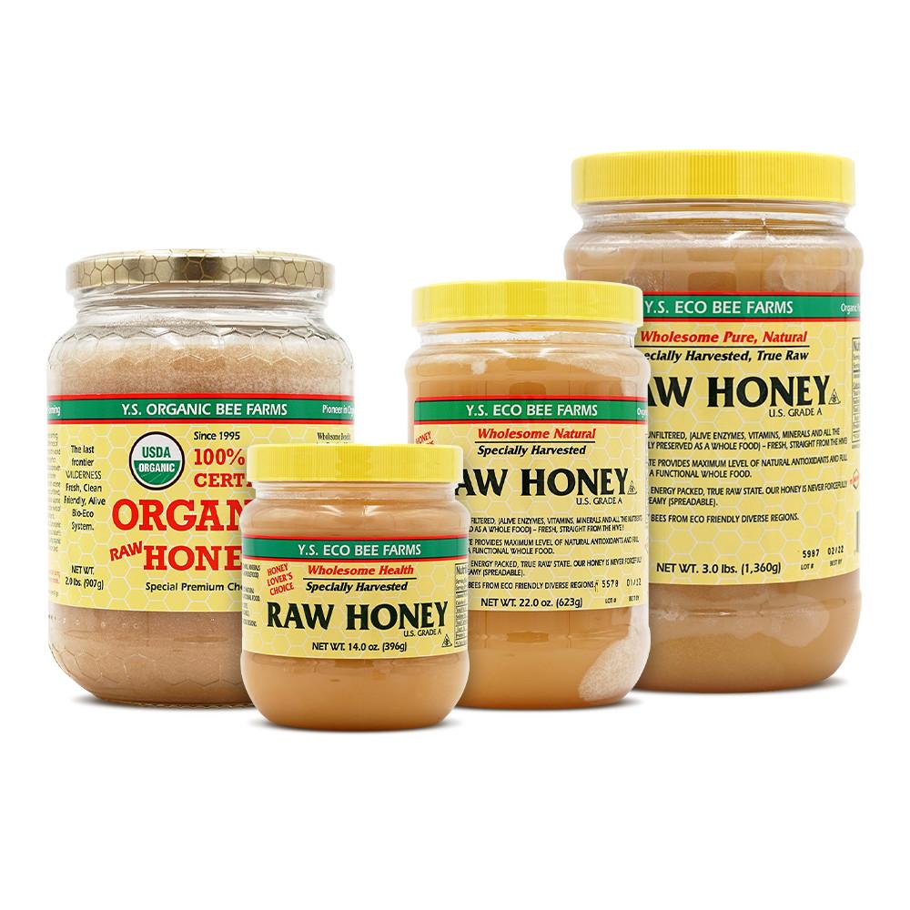 에코비팜스 생 꿀 로우 허니 RAW HONEY YS Eco Bee Farms