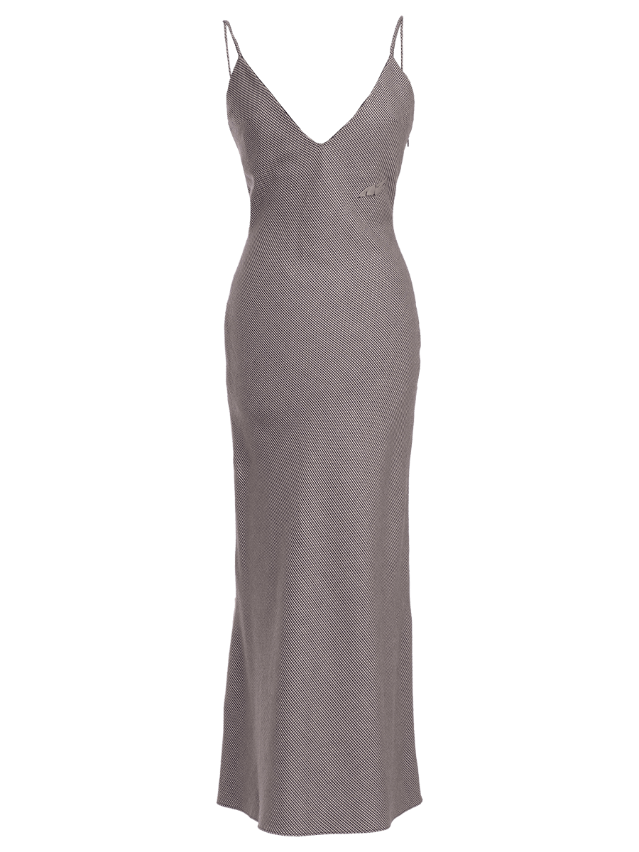 Checked Dress