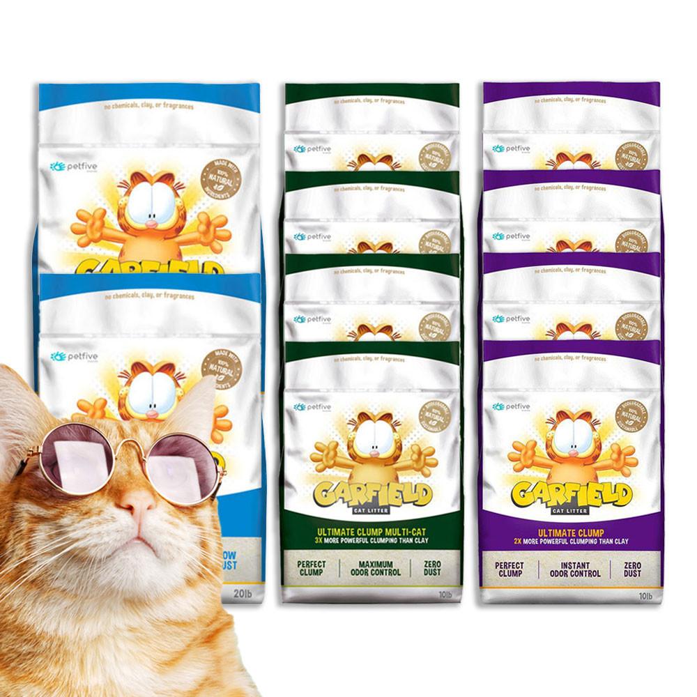 [M]가필드 카사바 고양이 모래 보라 4.53kgX4개 굵은입자