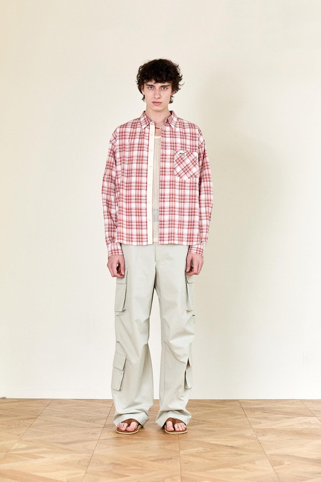 [6차 REORDER] REGULAR COLLAR MARCO SHIRT (RED)