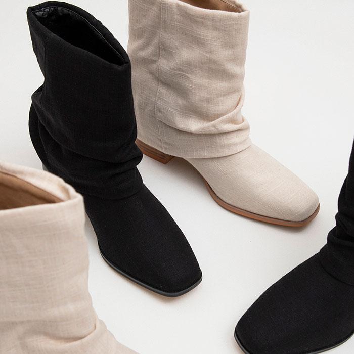linen boots