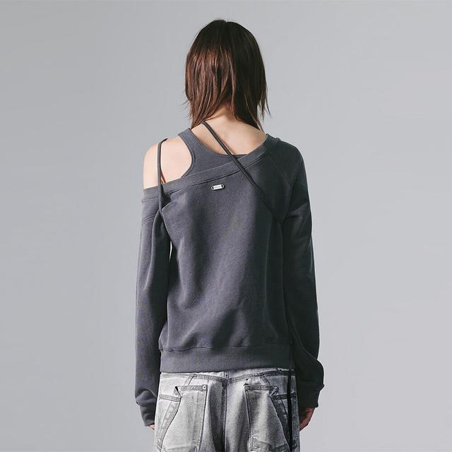 NACHE★韓国★男女兼用★FAINT SPRAY RIBBED KNIT (UNISEX) NACHE☆韓国☆男女兼用☆FAINT SPRAY RIBBED KNIT (UNISEX
