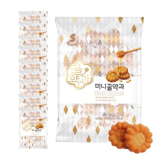 미니약과 삼립 미니 꿀 약과 x10봉