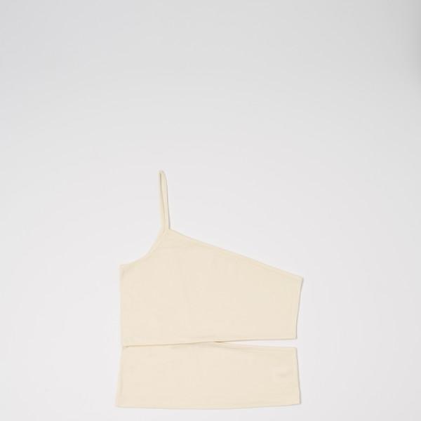 Side Cut Sleeveless (Cream)