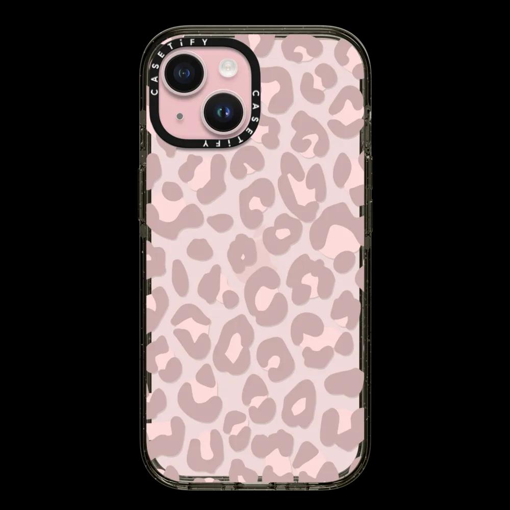 Dusty Pink Leopard Phone Case