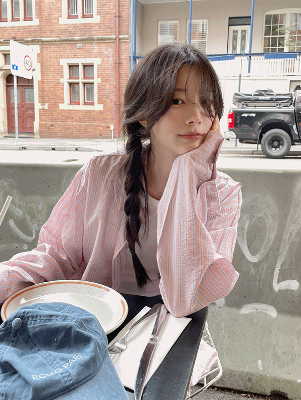 [얼리버드봄 10%] #SLOWMADE. 테즈 스트라이프 셔츠 - 2 color (프리오더: 10~15일 소요)