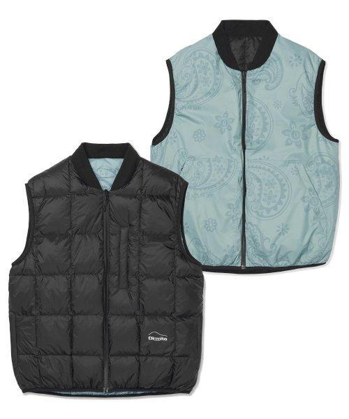 [ISTKUNST X DIMITO]22 리버서블 다운 베스트 블랙(IK2CWMB990B)